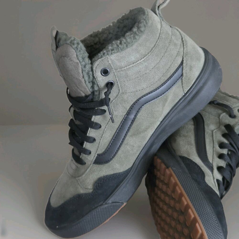 Vans UltraRange EXO Hi MTE-2 Men's US 9.5 Dark Olive Green Boots
